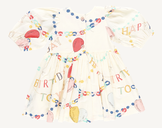Pink Chicken Girls Birthday Garland Brooke Dress – Baybee Clothes LLC