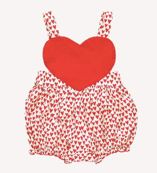 pink chicken heart dress Pink Chicken Kit Dress