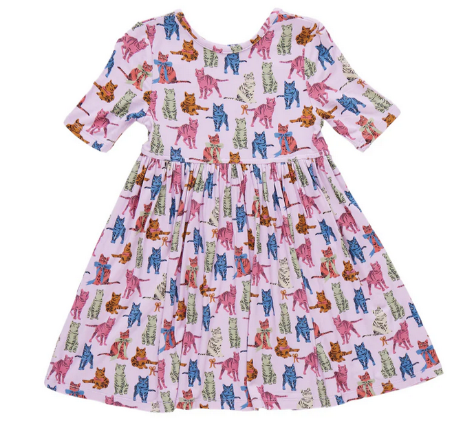 cats pink bamboo dress our little pink princess, shining bright outfit courtesy- @snowysid * * ( cats, cute cats, ginger cat, orange cat, pink, pink dress, Diet Pepsi, Addison Rae, viral, kitty, cute, India,